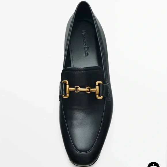 Massimo Dutti LEATHER LOAFERS WITH BUCKLE in Size‎ 5 - Picture 3 of 10